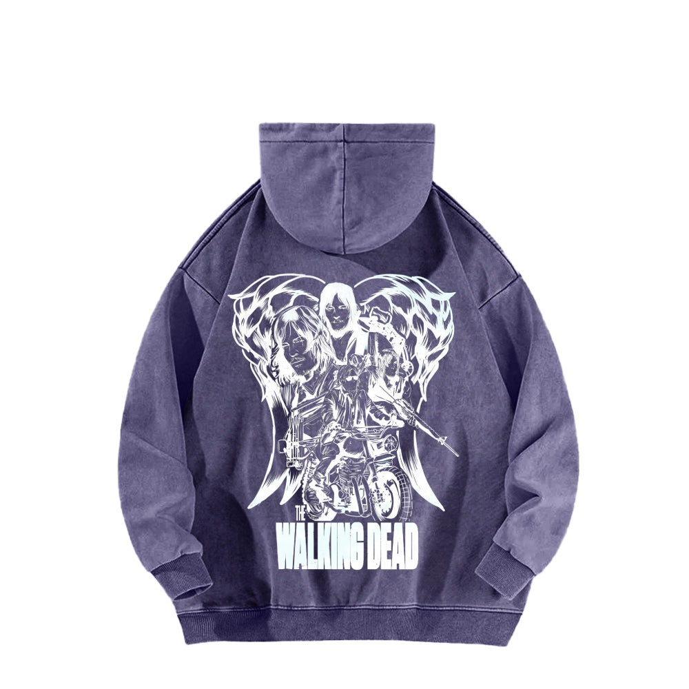 The Walking Dead Daryl Unisex washed sweatshirts 2510020843