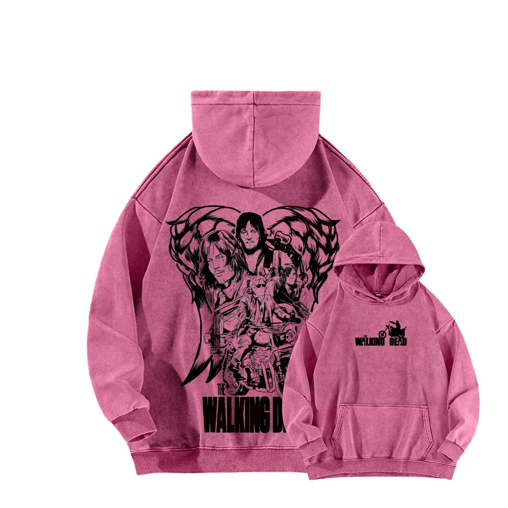 The Walking Dead Daryl Unisex washed sweatshirts 2510020843