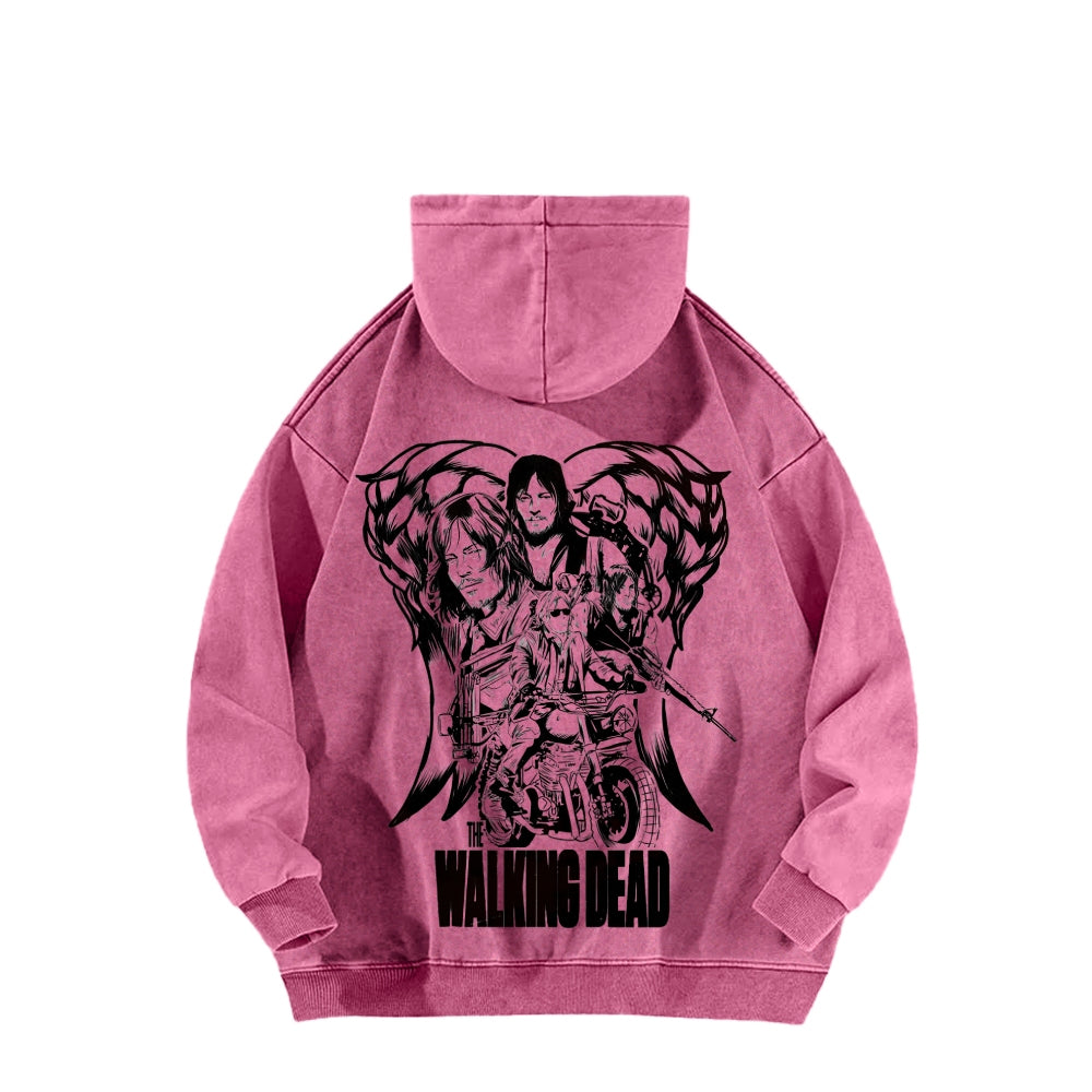 The Walking Dead Daryl Unisex washed sweatshirts 2510020843