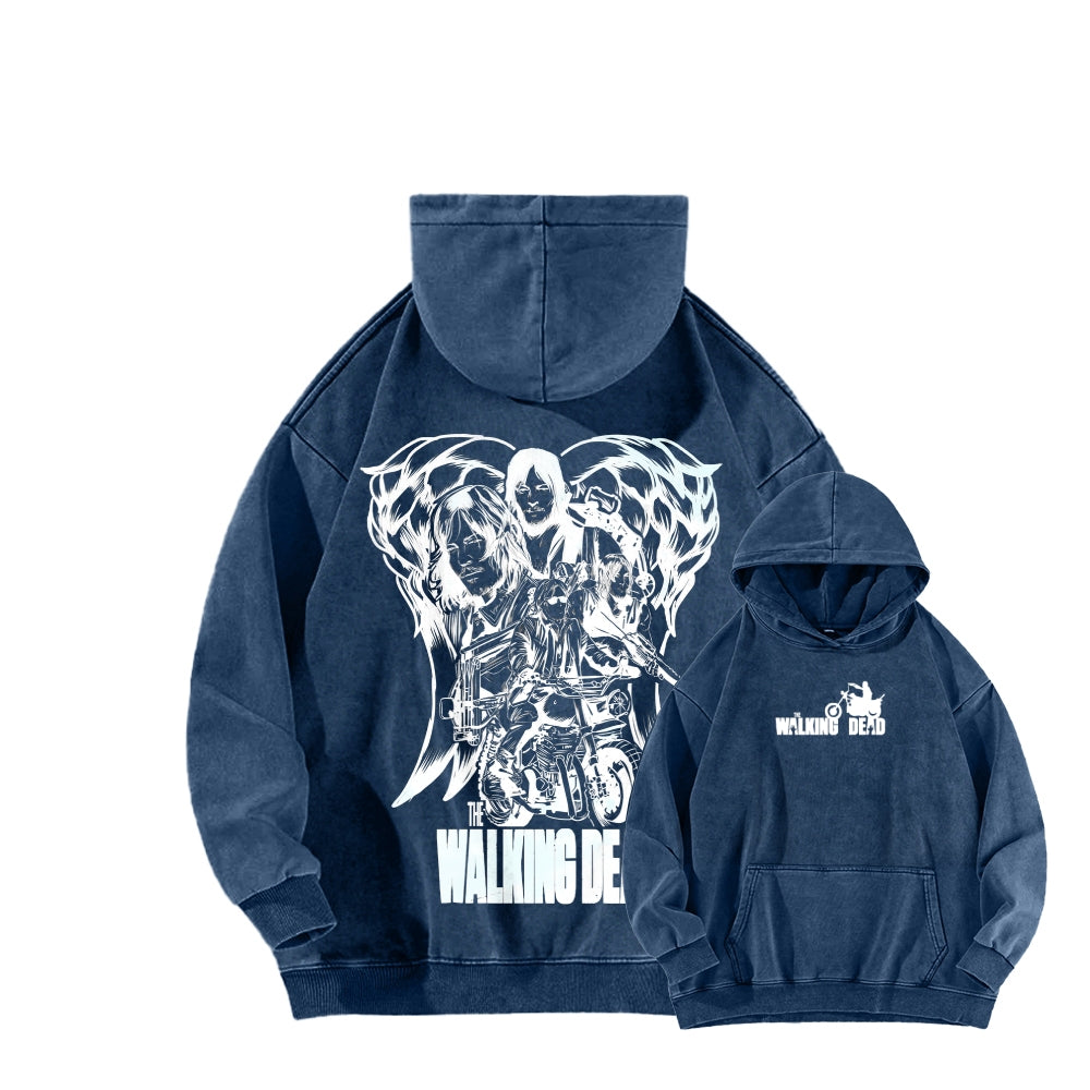The Walking Dead Daryl Unisex washed sweatshirts 2510020843