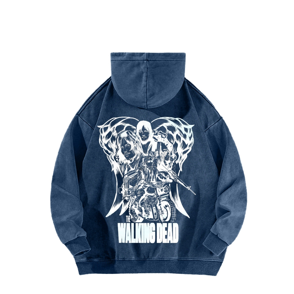 The Walking Dead Daryl Unisex washed sweatshirts 2510020843