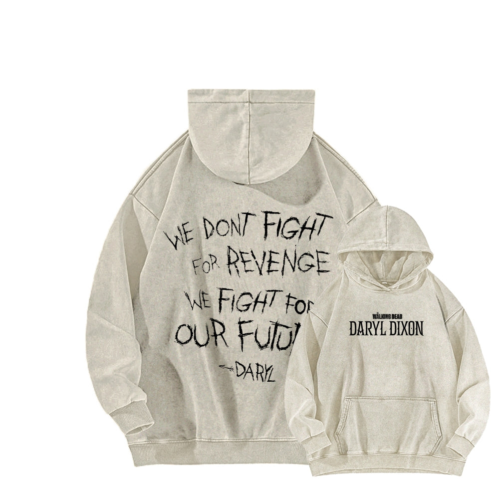 The Walking Dead Daryl Unisex washed sweatshirts 2510020855