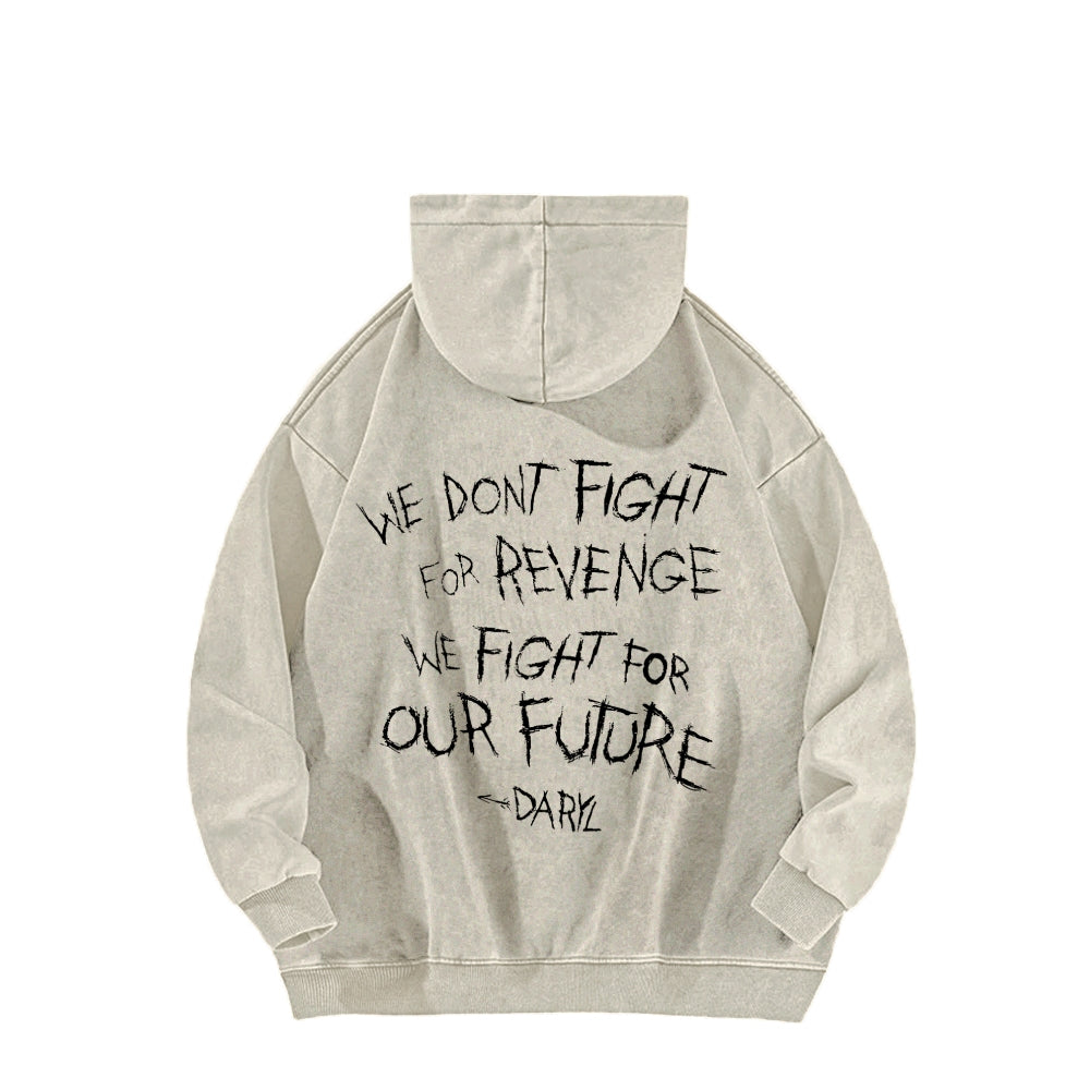 The Walking Dead Daryl Unisex washed sweatshirts 2510020855