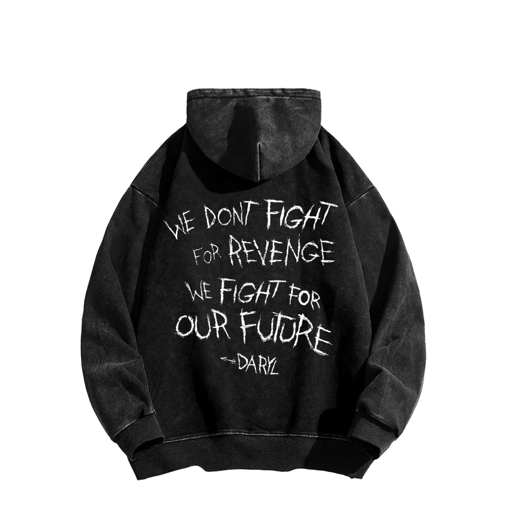 The Walking Dead Daryl Unisex washed sweatshirts 2510020855