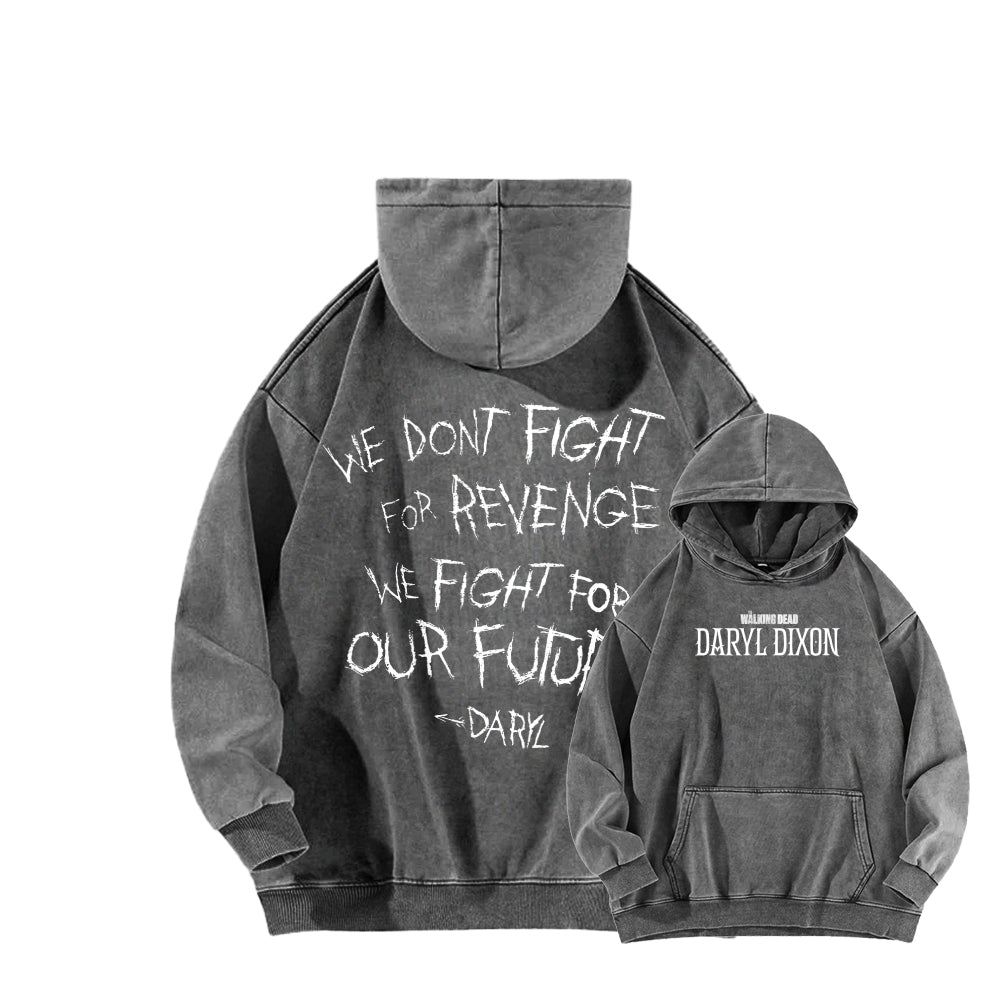 The Walking Dead Daryl Unisex washed sweatshirts 2510020855