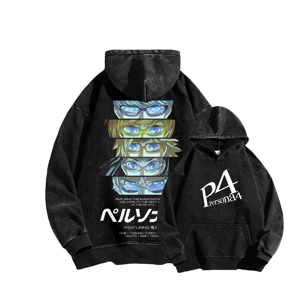 Persona Unisex washed sweatshirts 2510021452