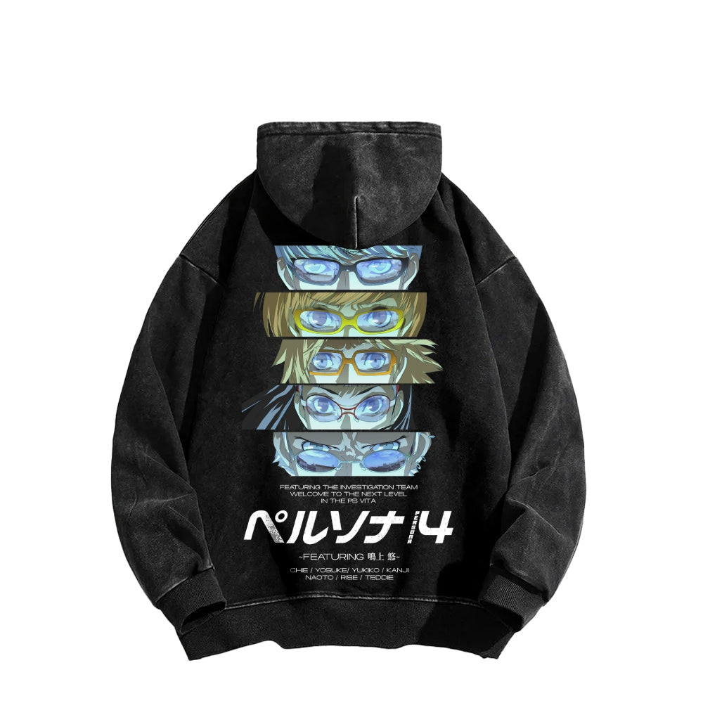 Persona Unisex washed sweatshirts 2510021452