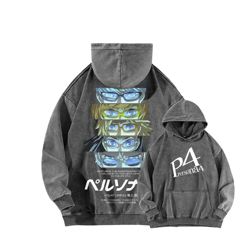 Persona Unisex washed sweatshirts 2510021452