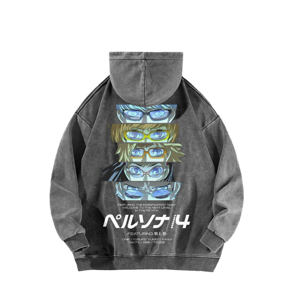 Persona Unisex washed sweatshirts 2510021452