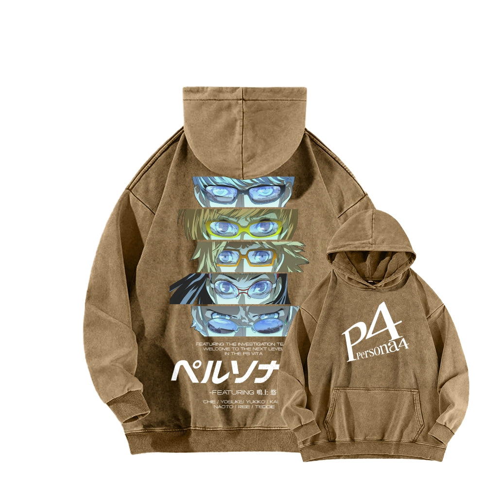 Persona Unisex washed sweatshirts 2510021452
