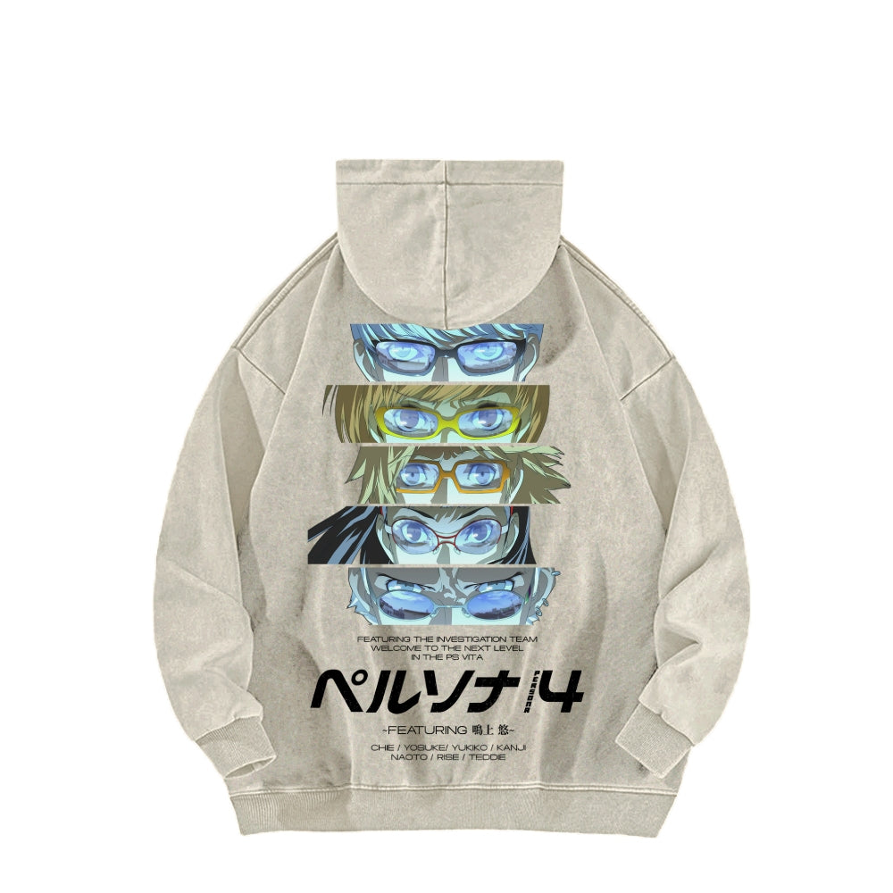 Persona Unisex washed sweatshirts 2510021452