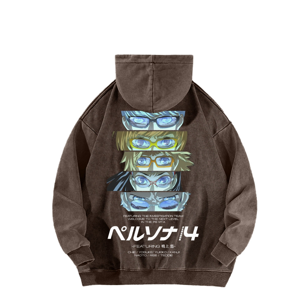 Persona Unisex washed sweatshirts 2510021452