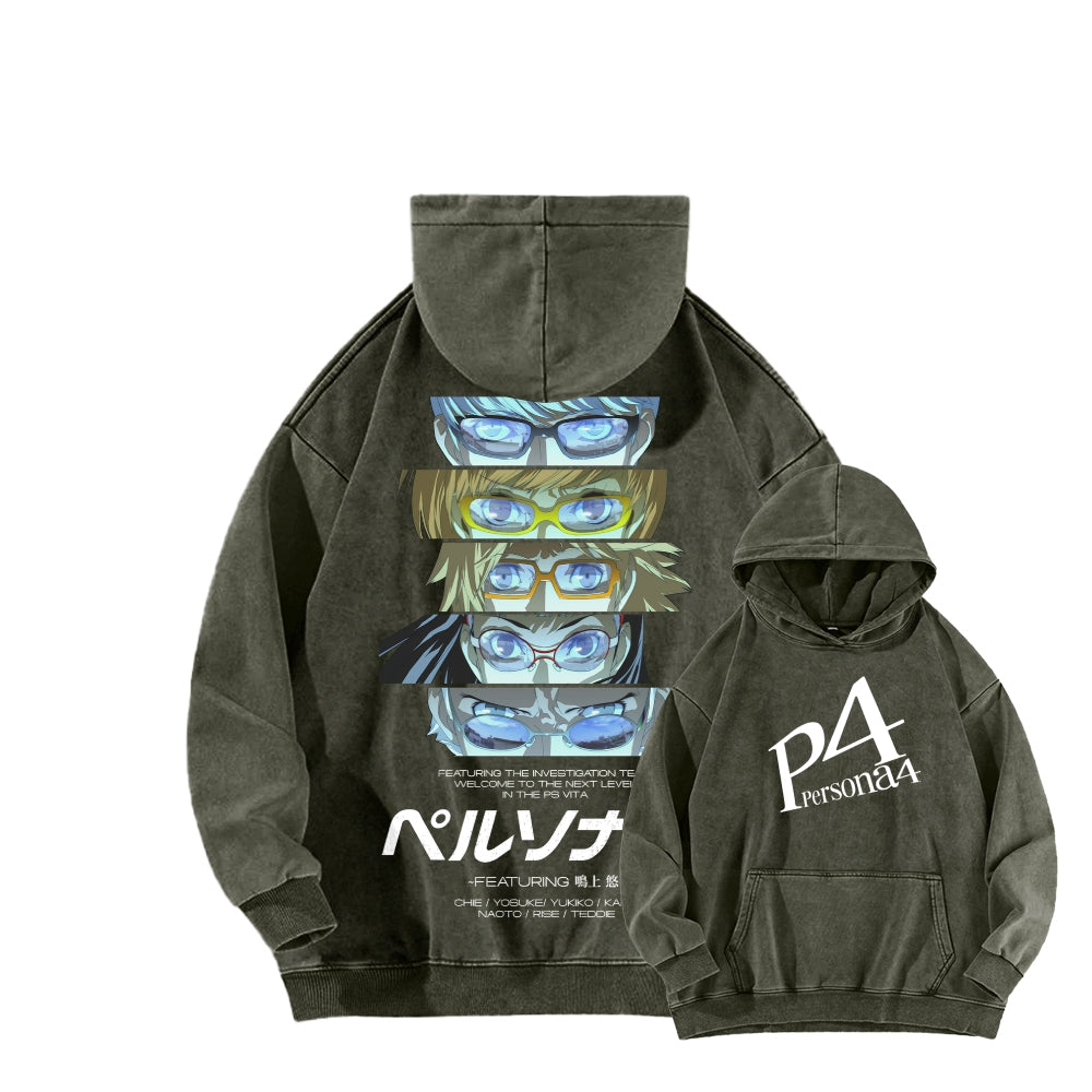 Persona Unisex washed sweatshirts 2510021452