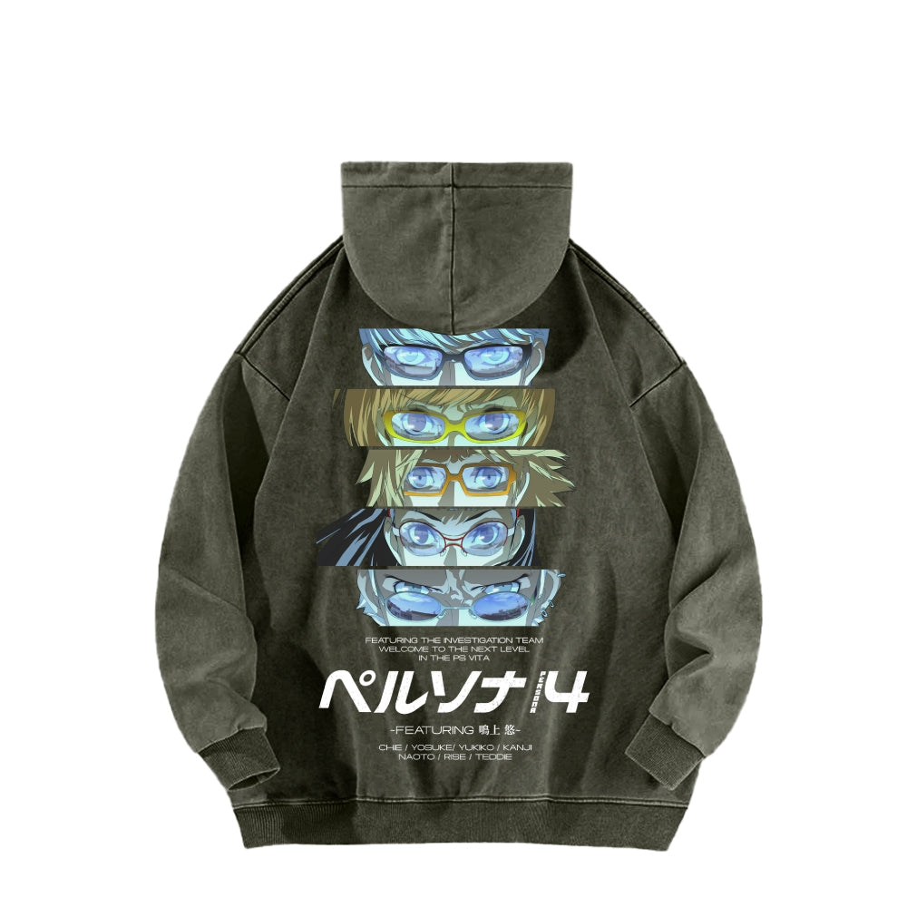 Persona Unisex washed sweatshirts 2510021452