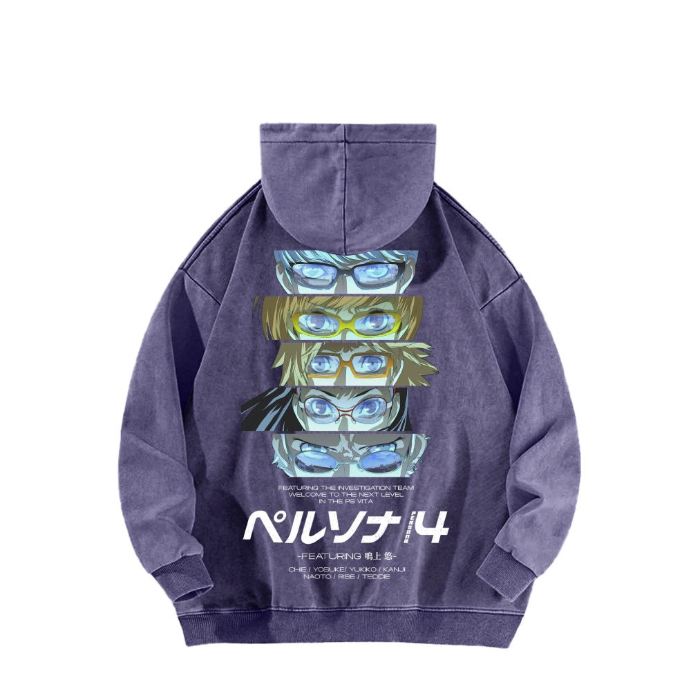 Persona Unisex washed sweatshirts 2510021452