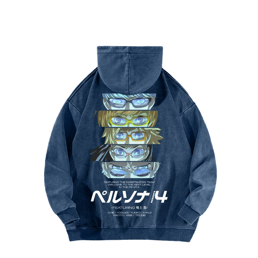 Persona Unisex washed sweatshirts 2510021452