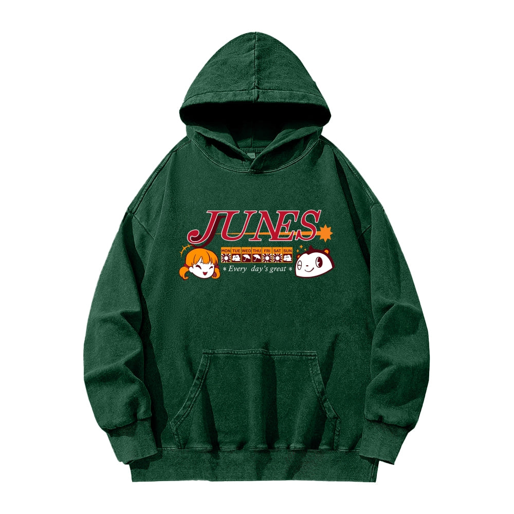Persona Unisex washed sweatshirts 2510021457