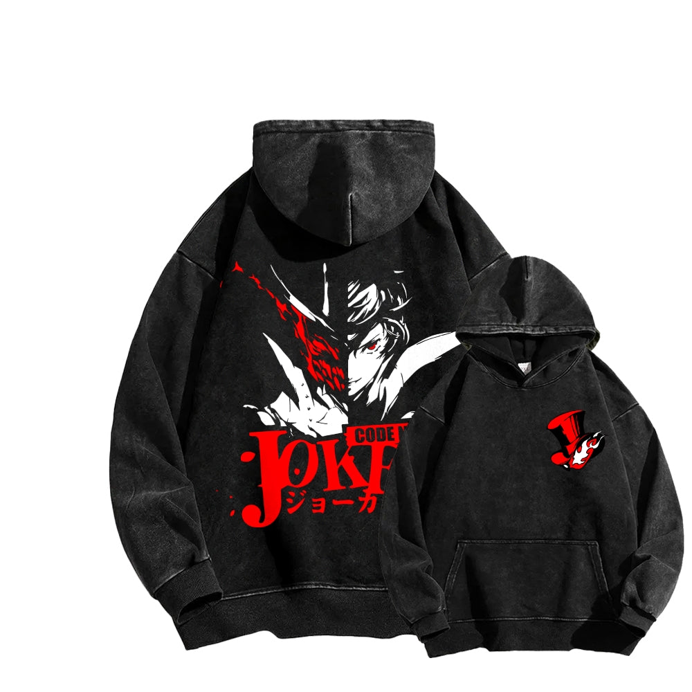 Persona Unisex washed sweatshirts 2510021464
