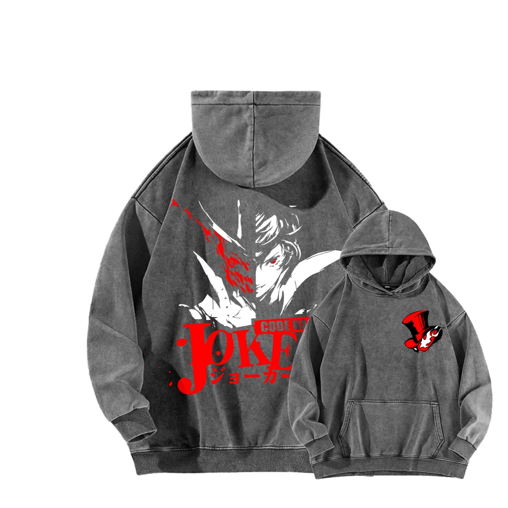 Persona Unisex washed sweatshirts 2510021464