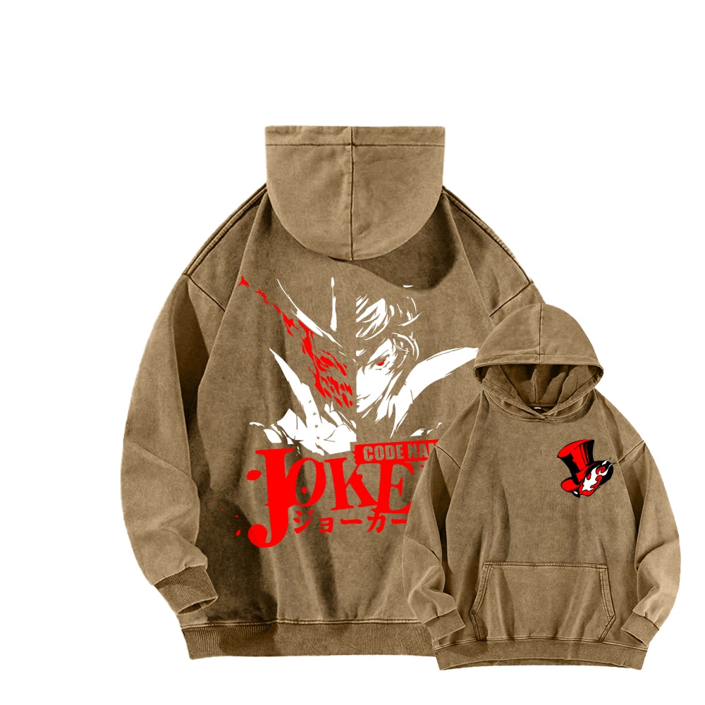 Persona Unisex washed sweatshirts 2510021464
