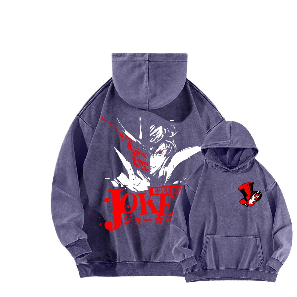 Persona Unisex washed sweatshirts 2510021464