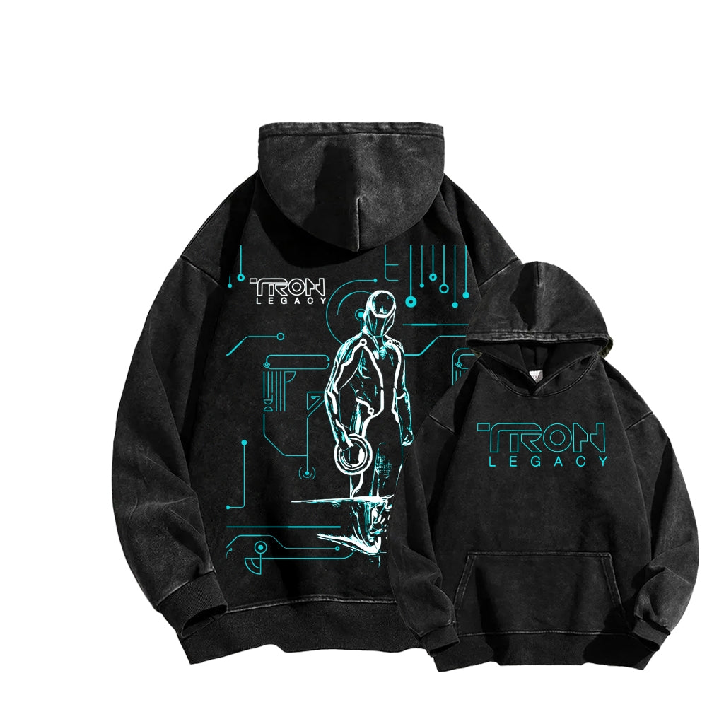 Tron Unisex washed sweatshirts 2510021466
