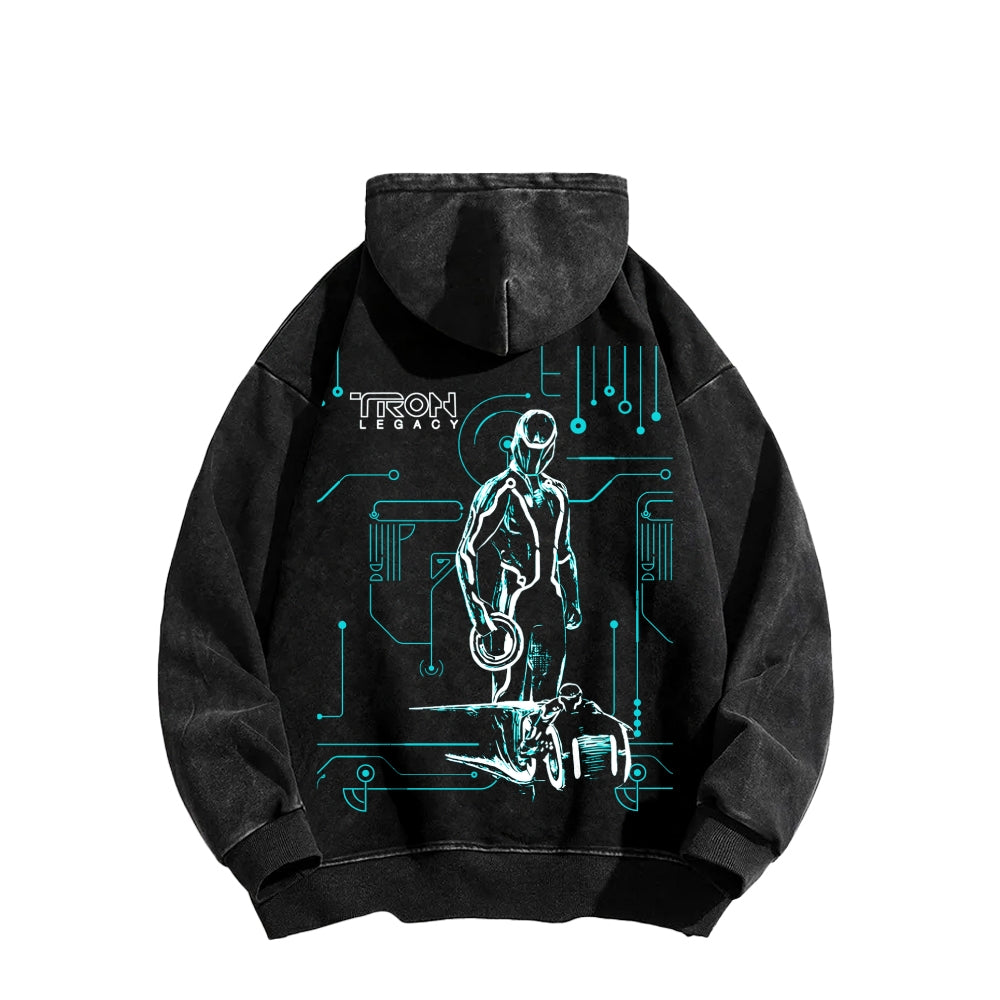Tron Unisex washed sweatshirts 2510021466