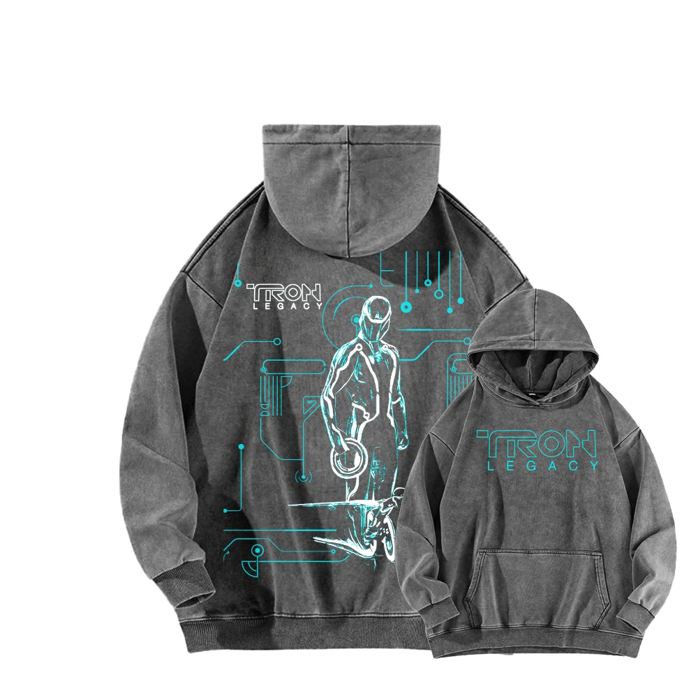 Tron Unisex washed sweatshirts 2510021466