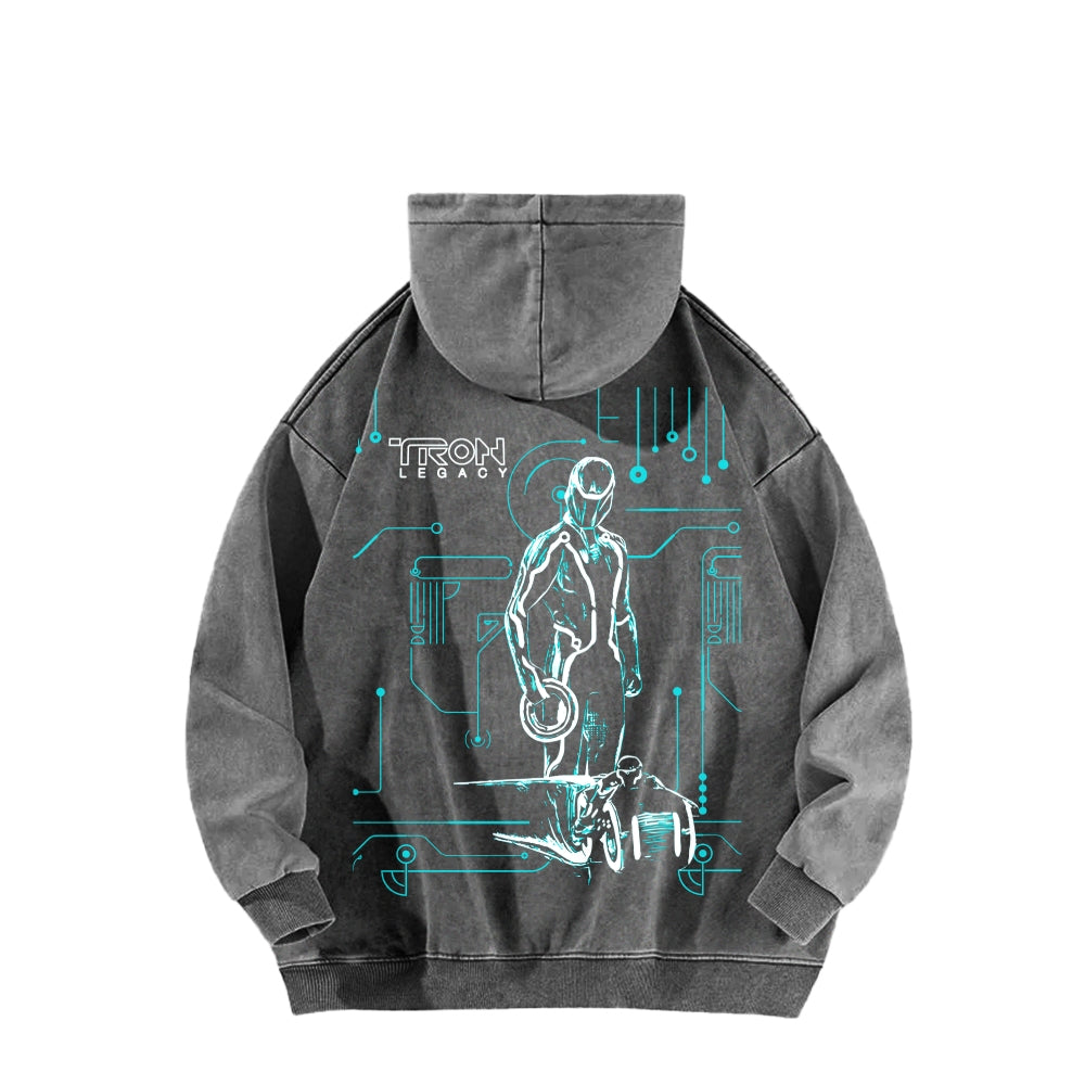 Tron Unisex washed sweatshirts 2510021466