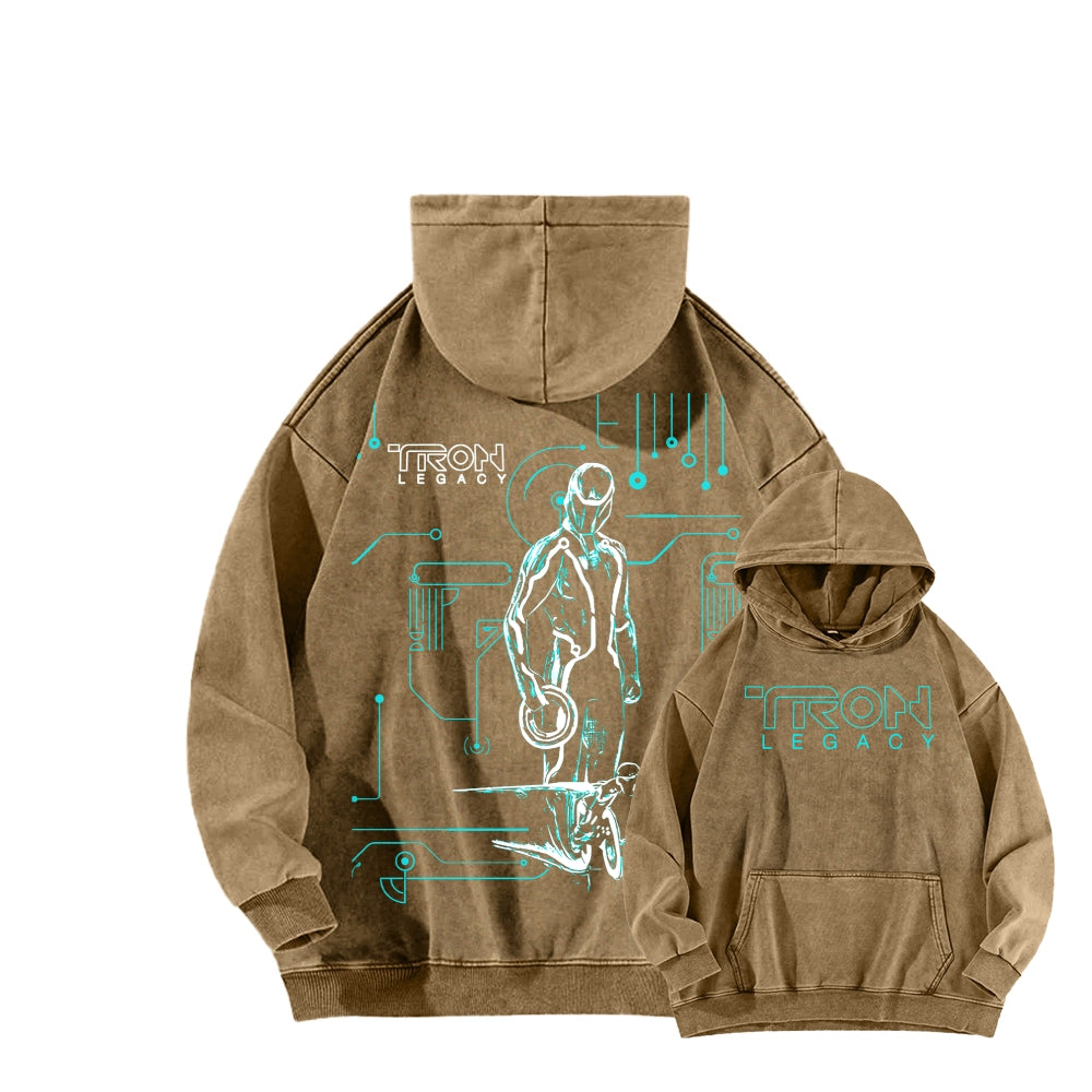 Tron Unisex washed sweatshirts 2510021466