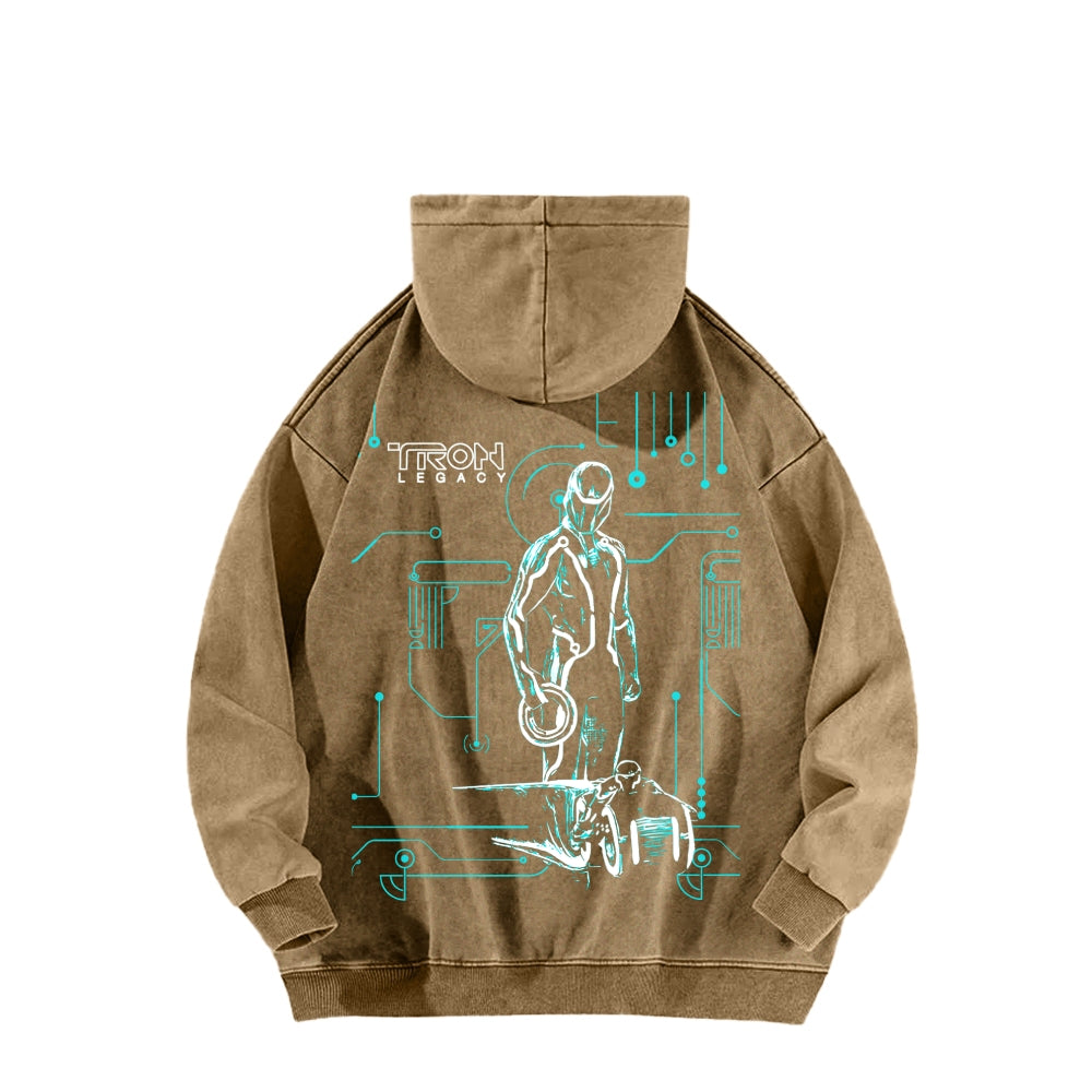 Tron Unisex washed sweatshirts 2510021466