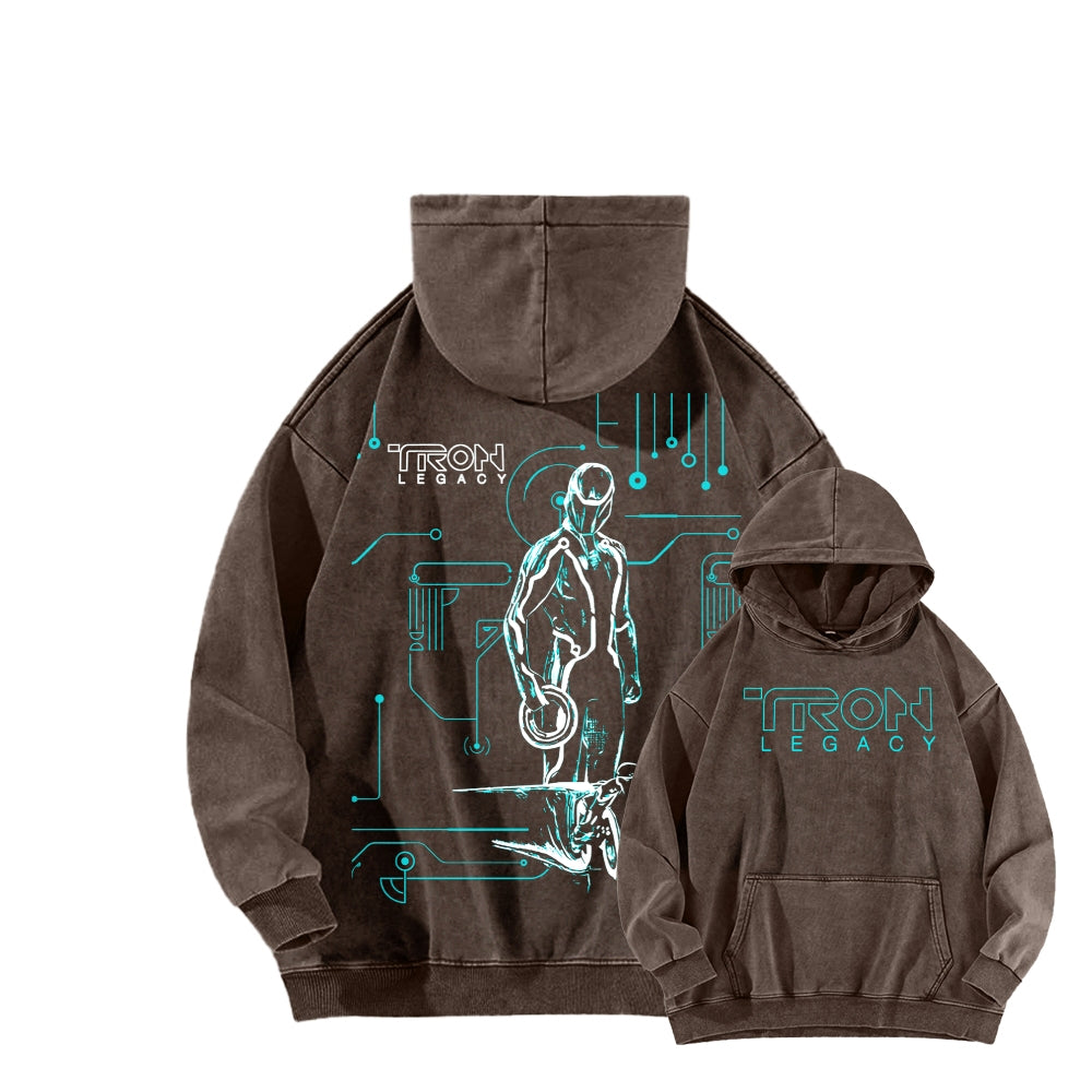 Tron Unisex washed sweatshirts 2510021466