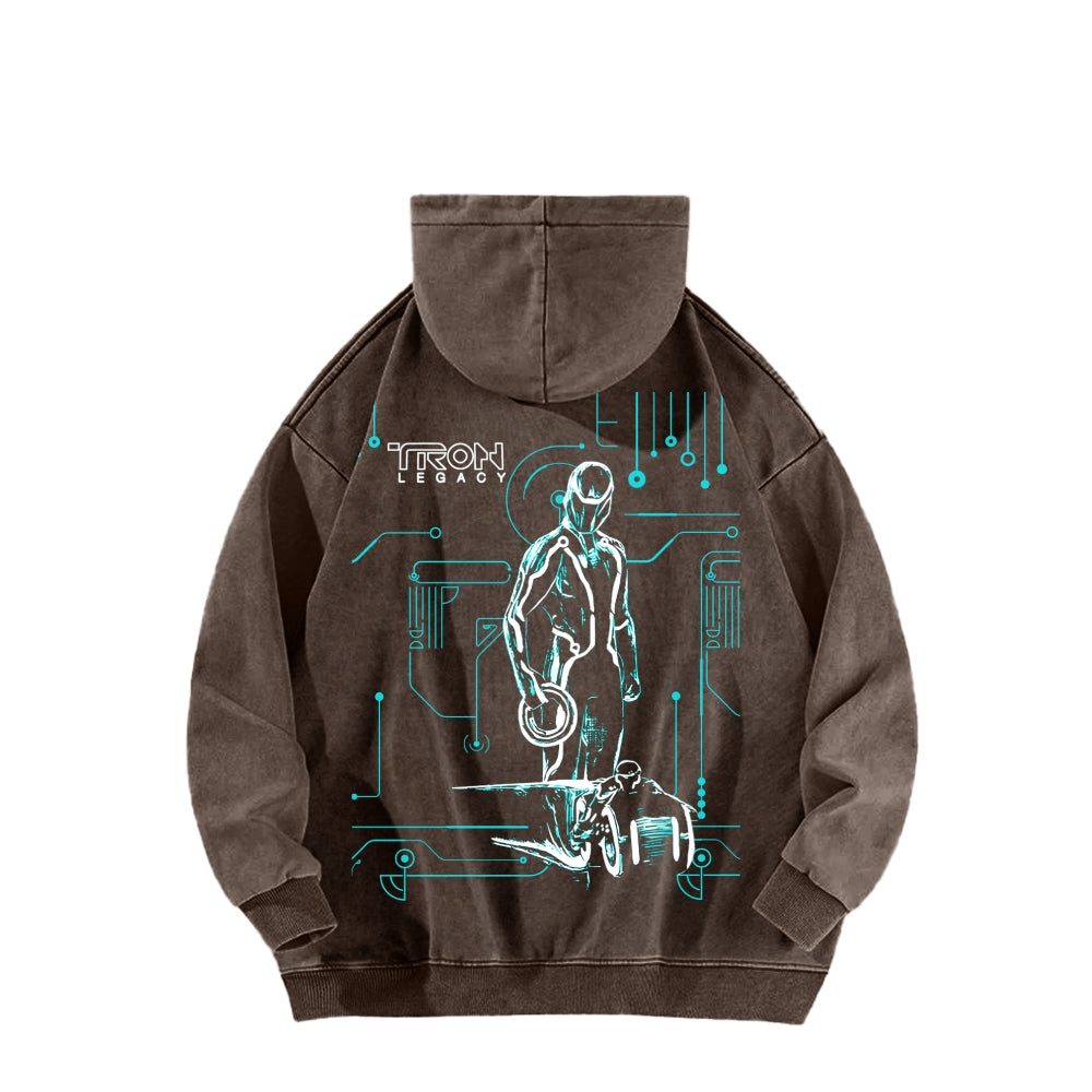 Tron Unisex washed sweatshirts 2510021466