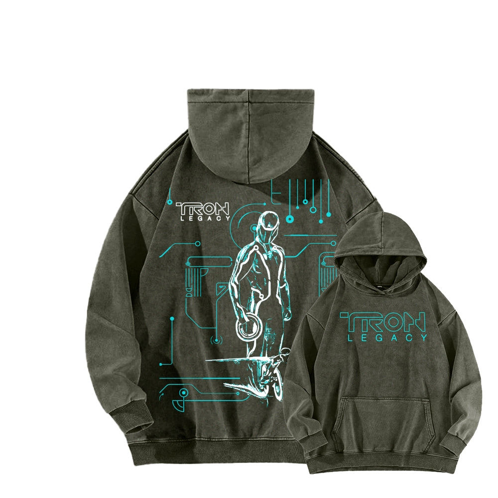 Tron Unisex washed sweatshirts 2510021466