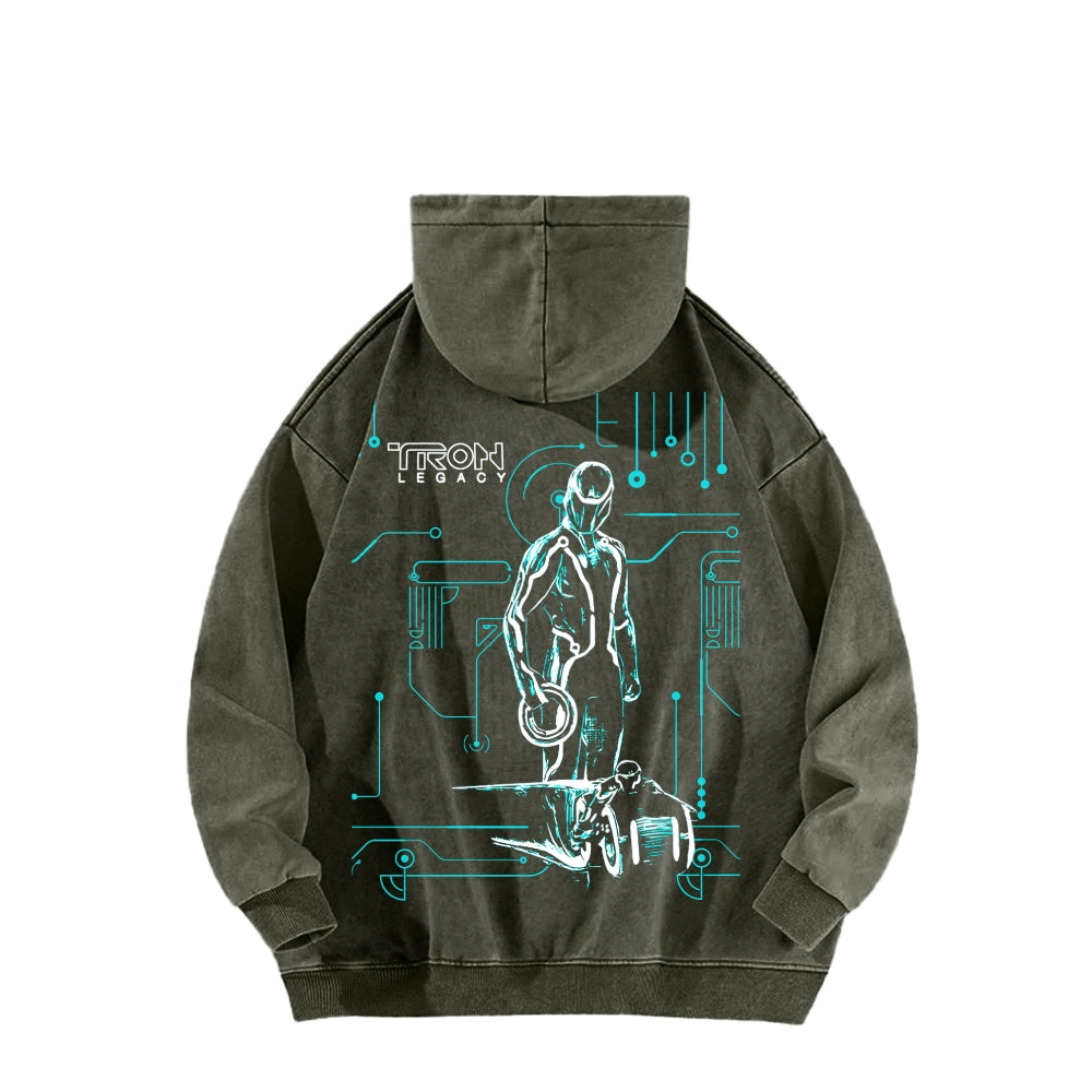 Tron Unisex washed sweatshirts 2510021466