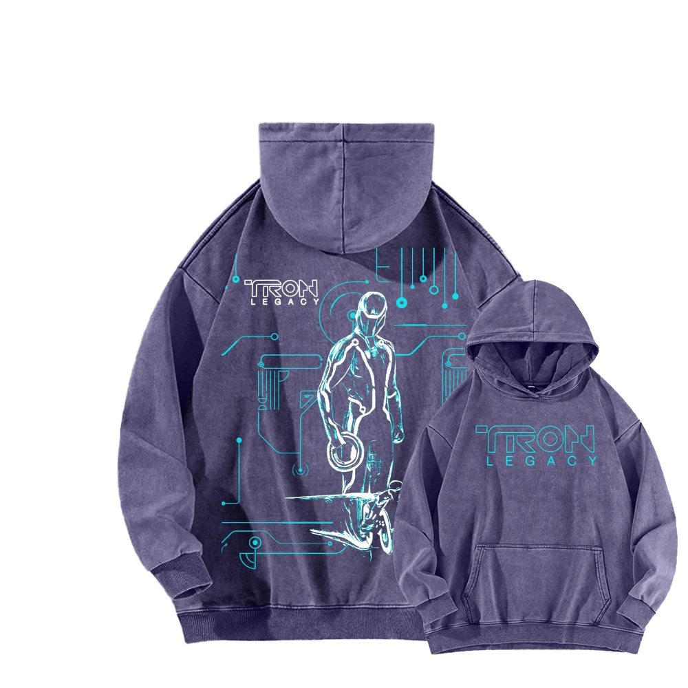 Tron Unisex washed sweatshirts 2510021466