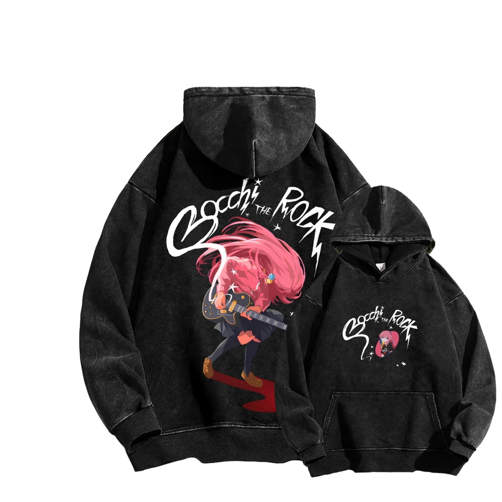 Bocchi Unisex washed sweatshirts 2510021498