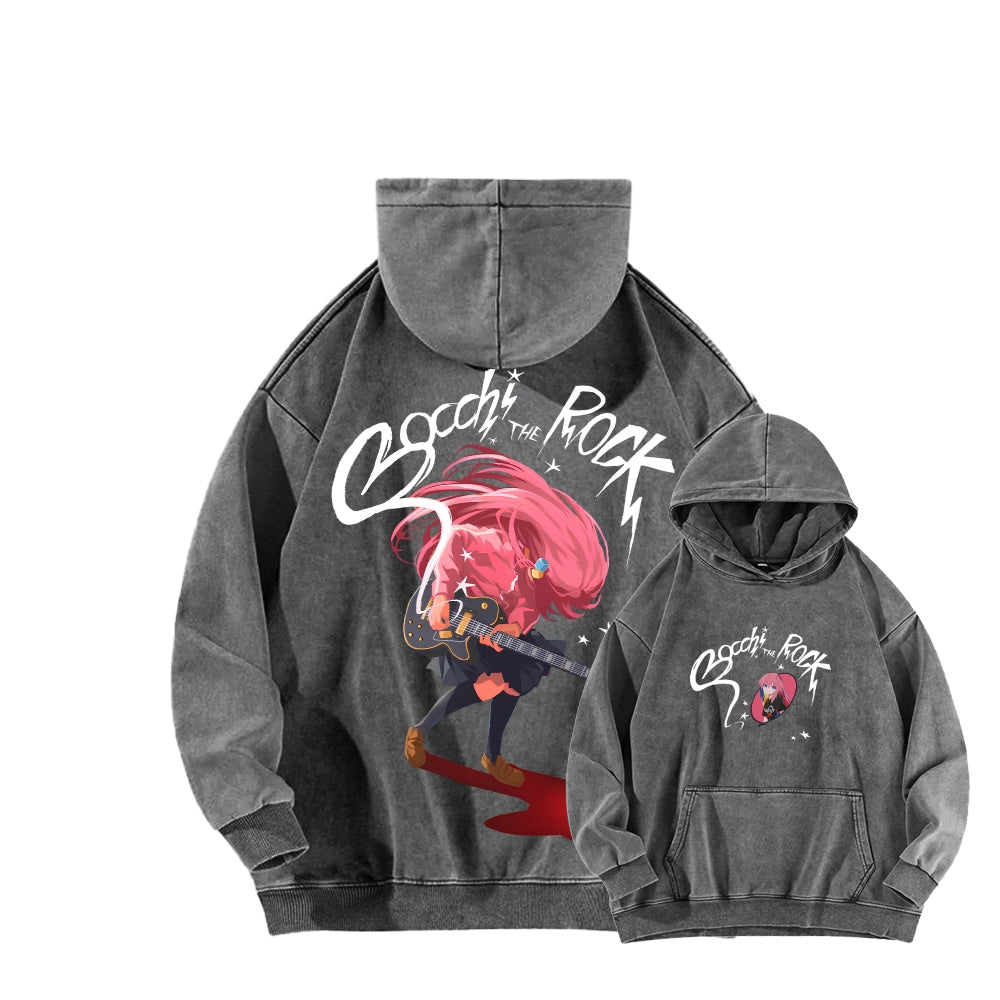 Bocchi Unisex washed sweatshirts 2510021498