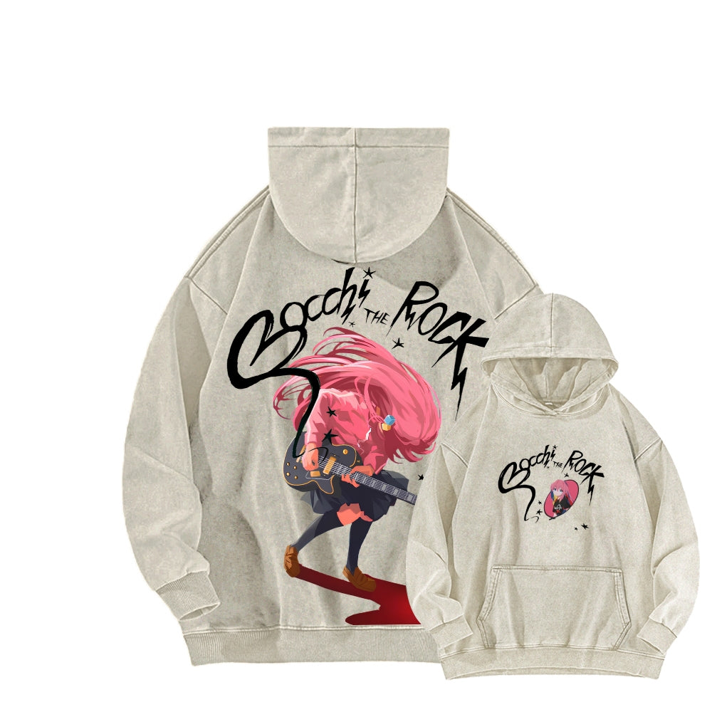 Bocchi Unisex washed sweatshirts 2510021498