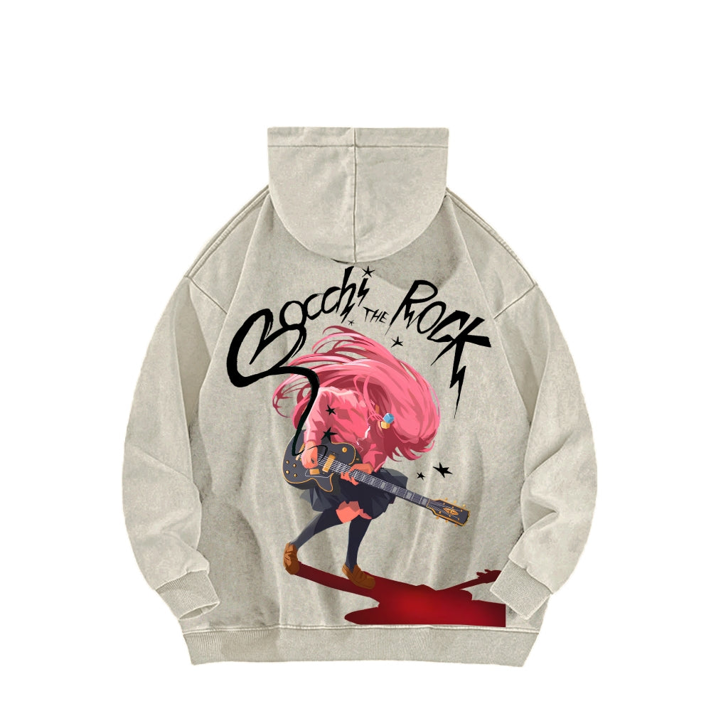 Bocchi Unisex washed sweatshirts 2510021498