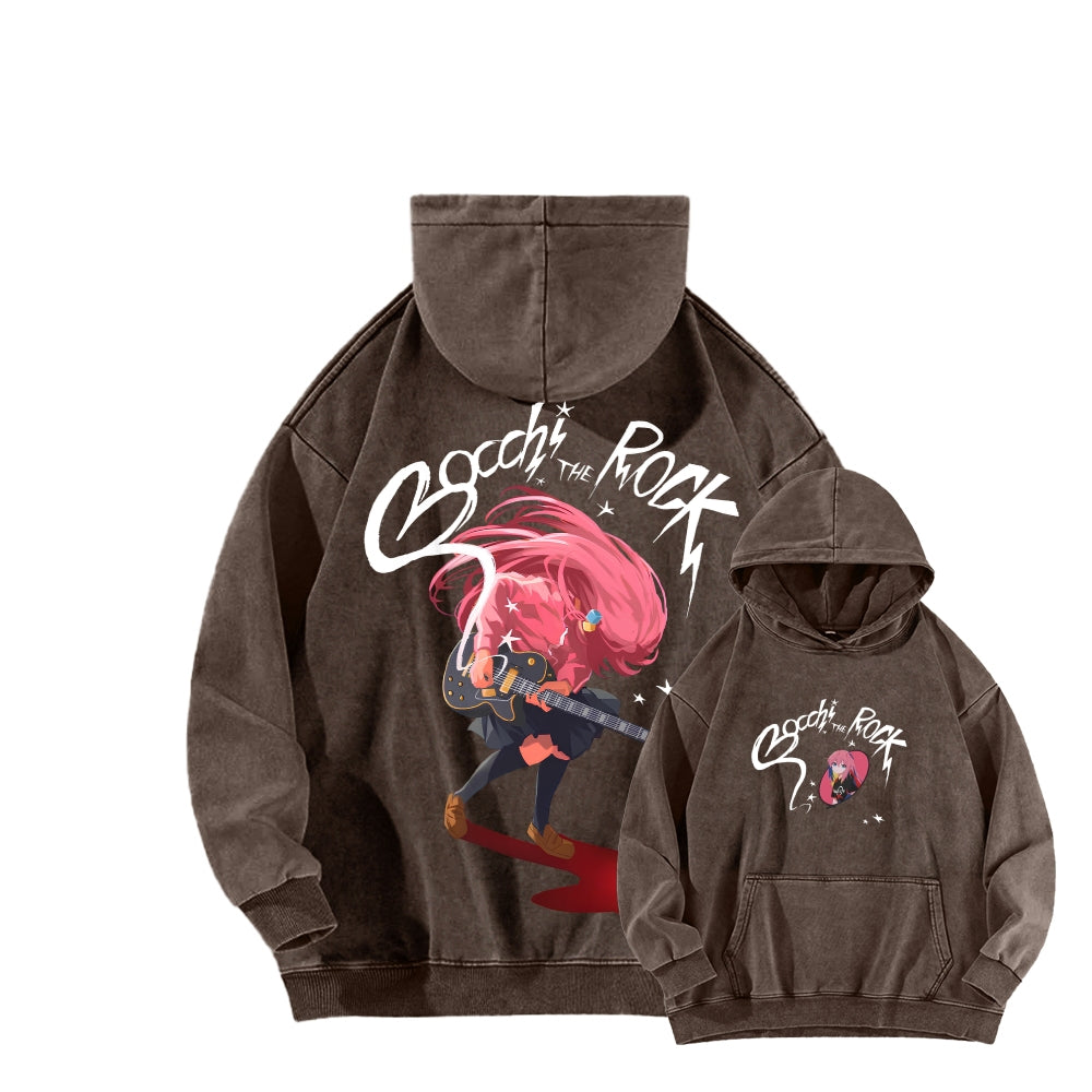 Bocchi Unisex washed sweatshirts 2510021498