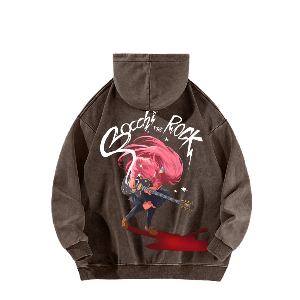 Bocchi Unisex washed sweatshirts 2510021498