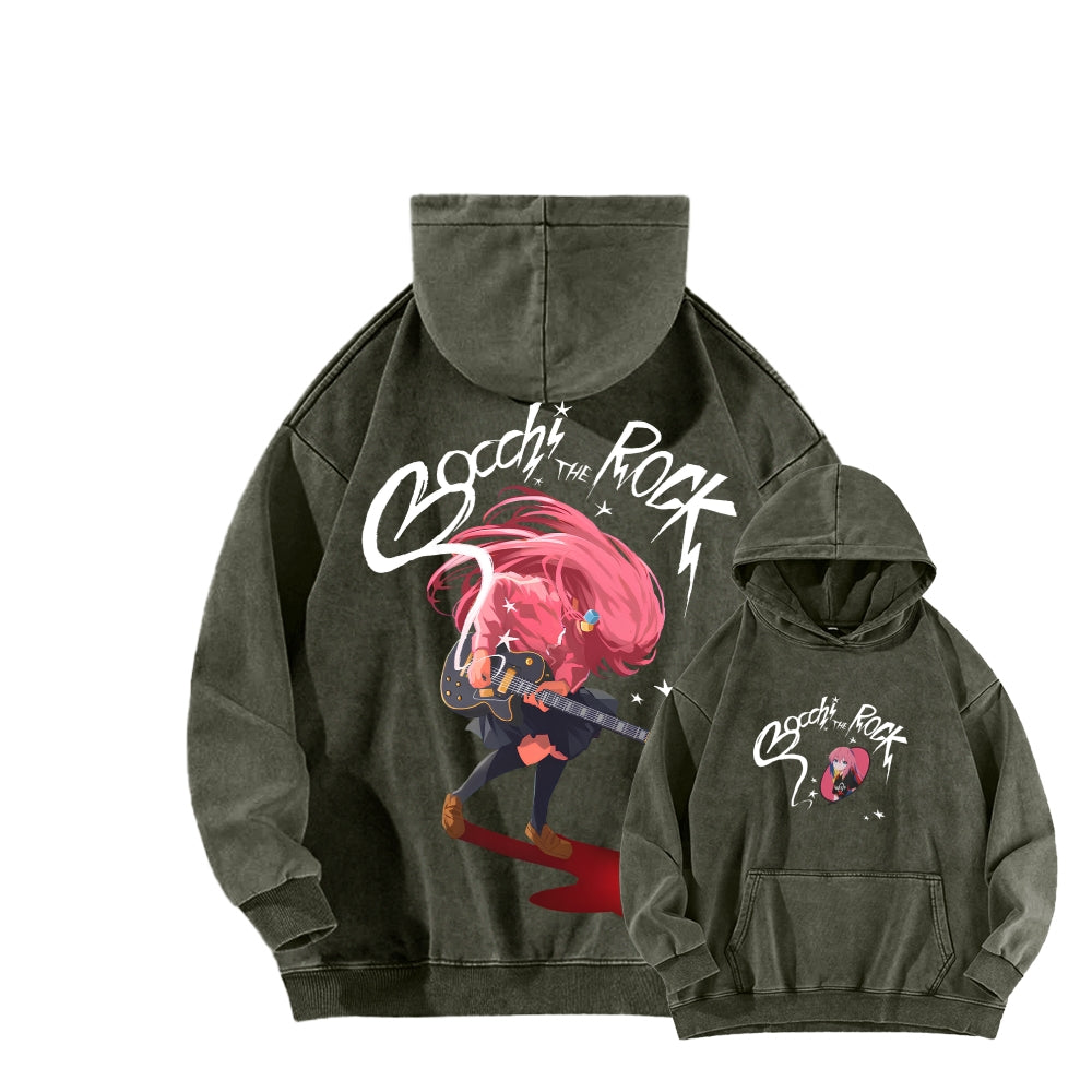 Bocchi Unisex washed sweatshirts 2510021498