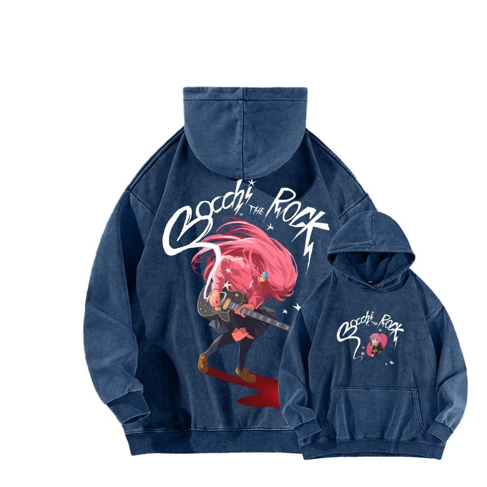 Bocchi Unisex washed sweatshirts 2510021498