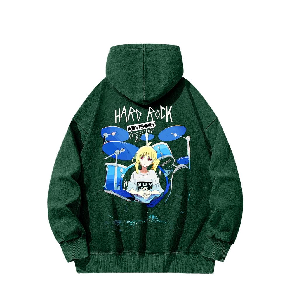 Bocchi Unisex washed sweatshirts 2510021504