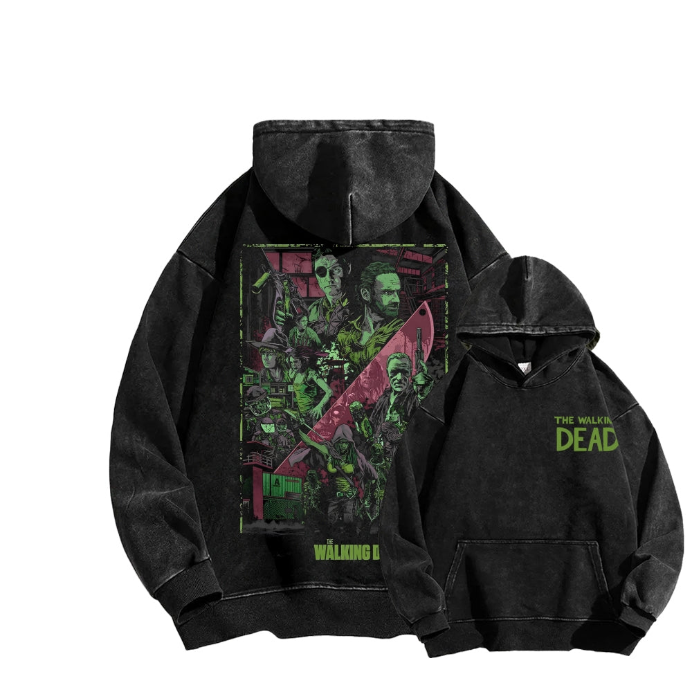 The Walking Dead Unisex washed sweatshirts 2510021508