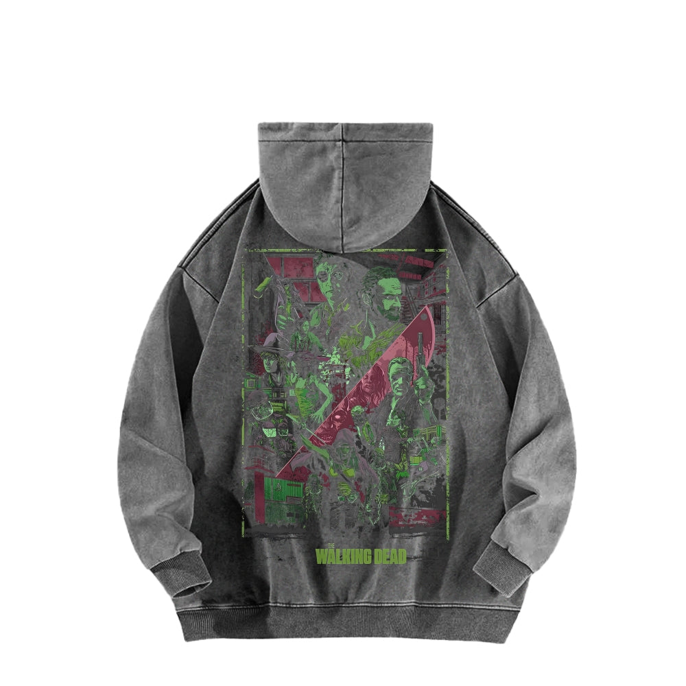 The Walking Dead Unisex washed sweatshirts 2510021508