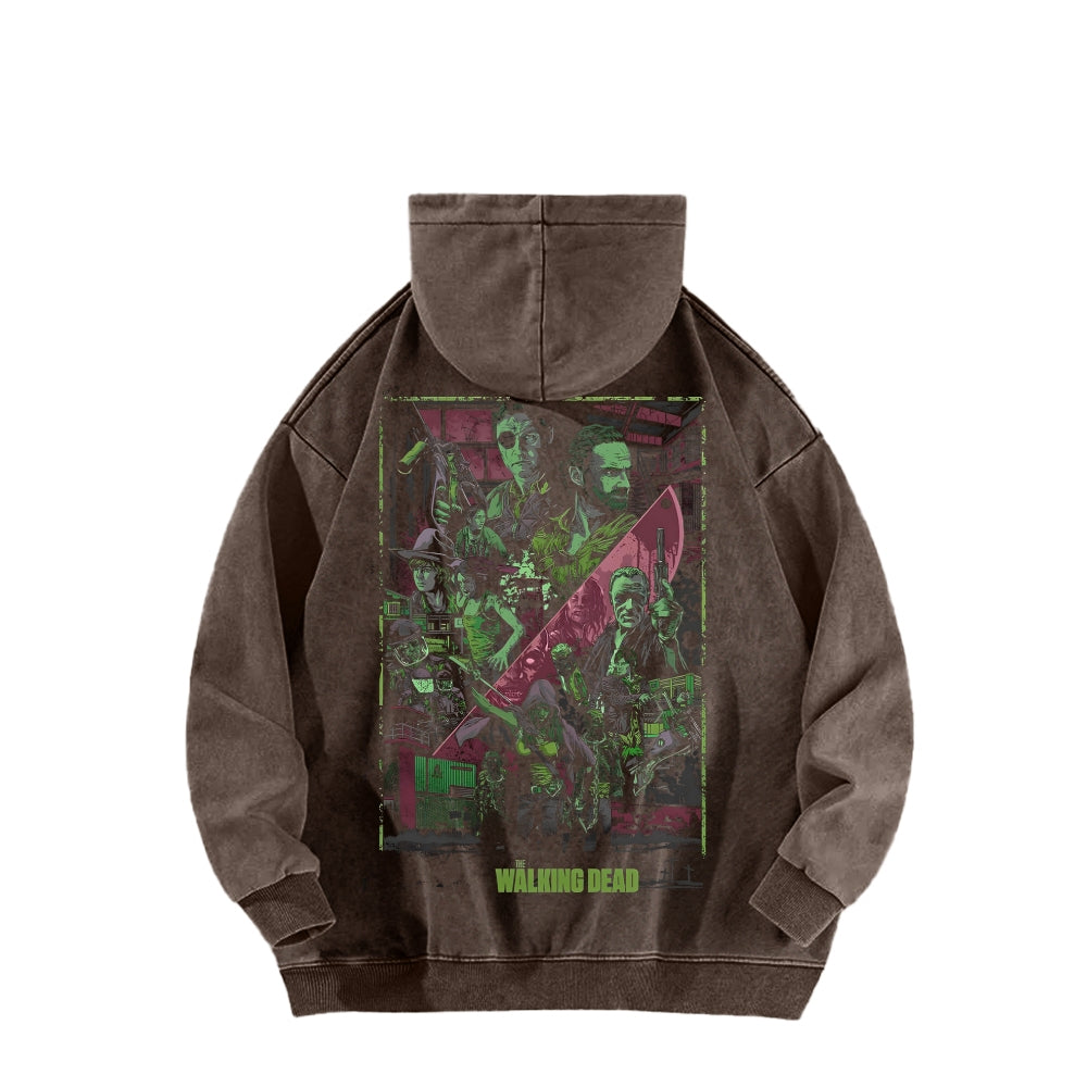 The Walking Dead Unisex washed sweatshirts 2510021508