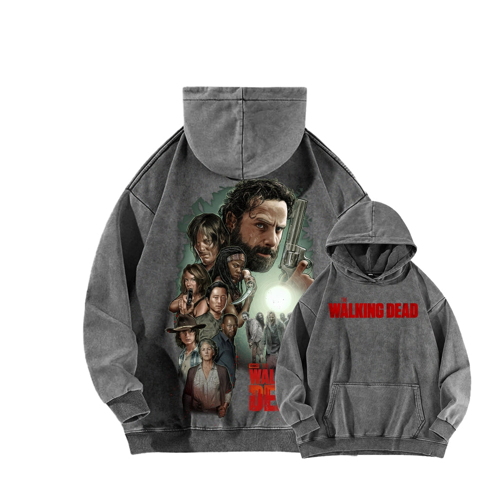 The Walking Dead Unisex washed sweatshirts 2510021514