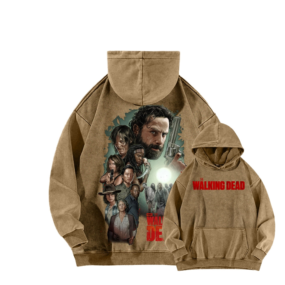 The Walking Dead Unisex washed sweatshirts 2510021514